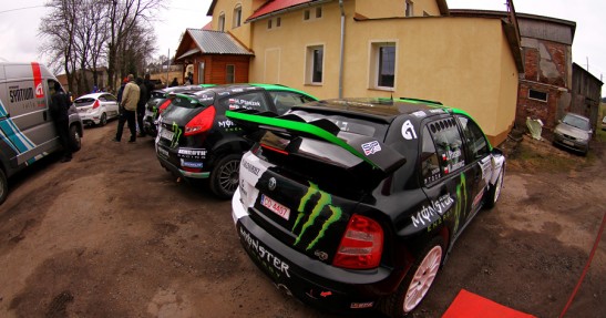Testy Fiesta Trophy i Fabii WRC